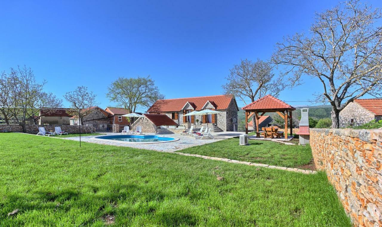 Dalmatia Stone House - Heated Pool Pensionat Biorine Exteriör bild