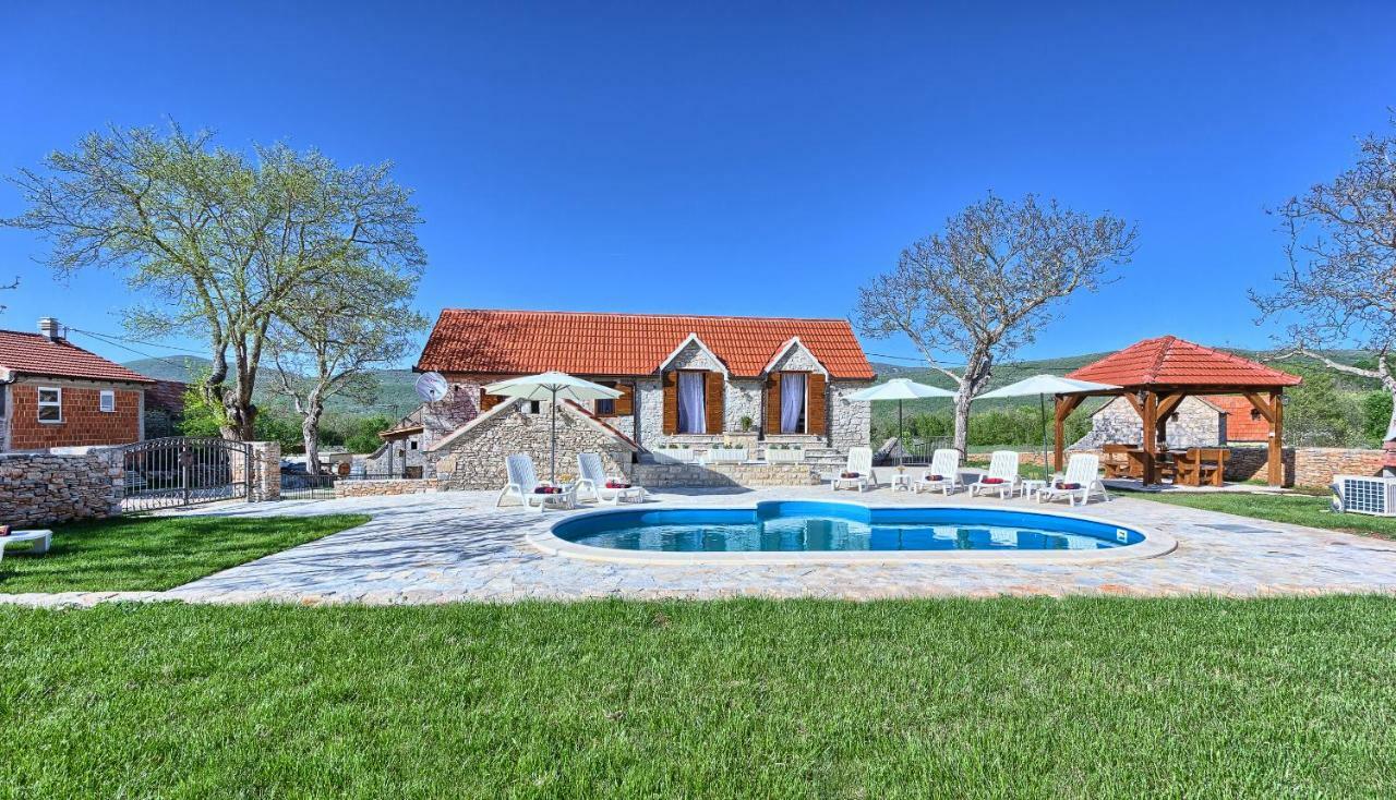 Dalmatia Stone House - Heated Pool Pensionat Biorine Exteriör bild
