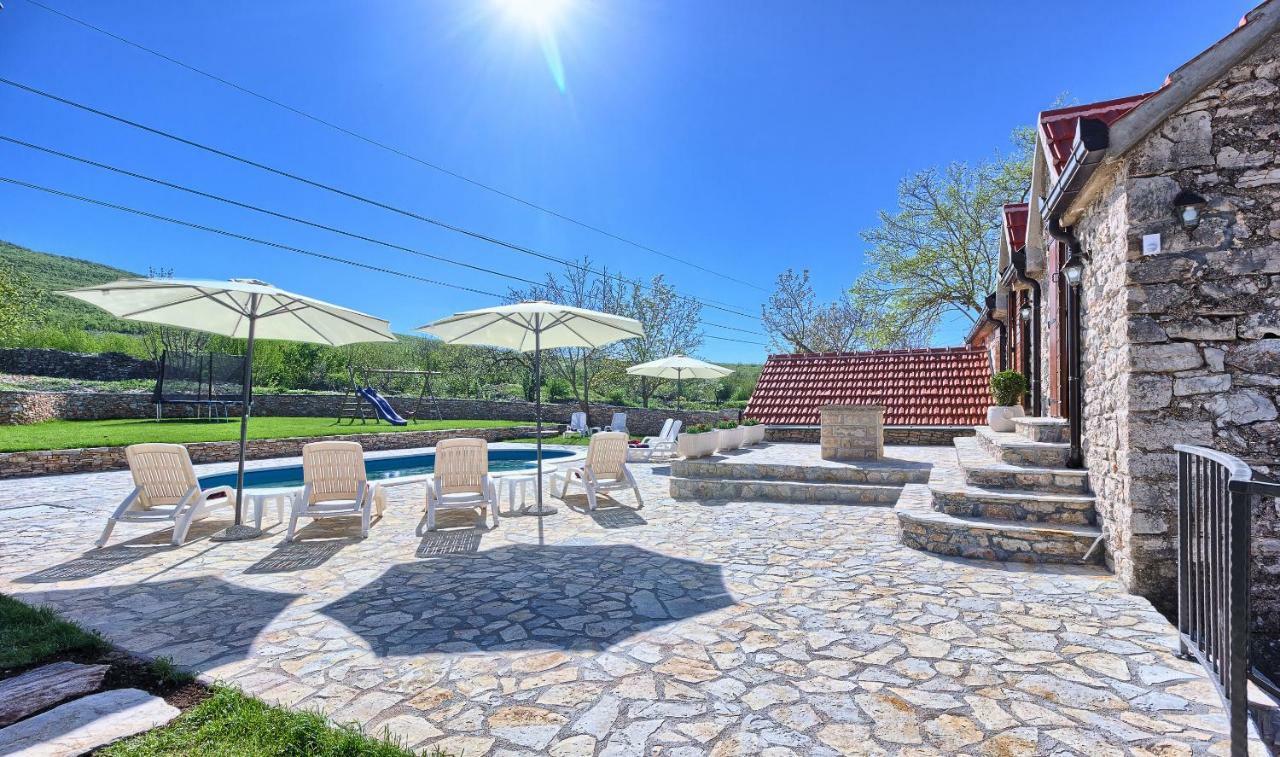 Dalmatia Stone House - Heated Pool Pensionat Biorine Exteriör bild