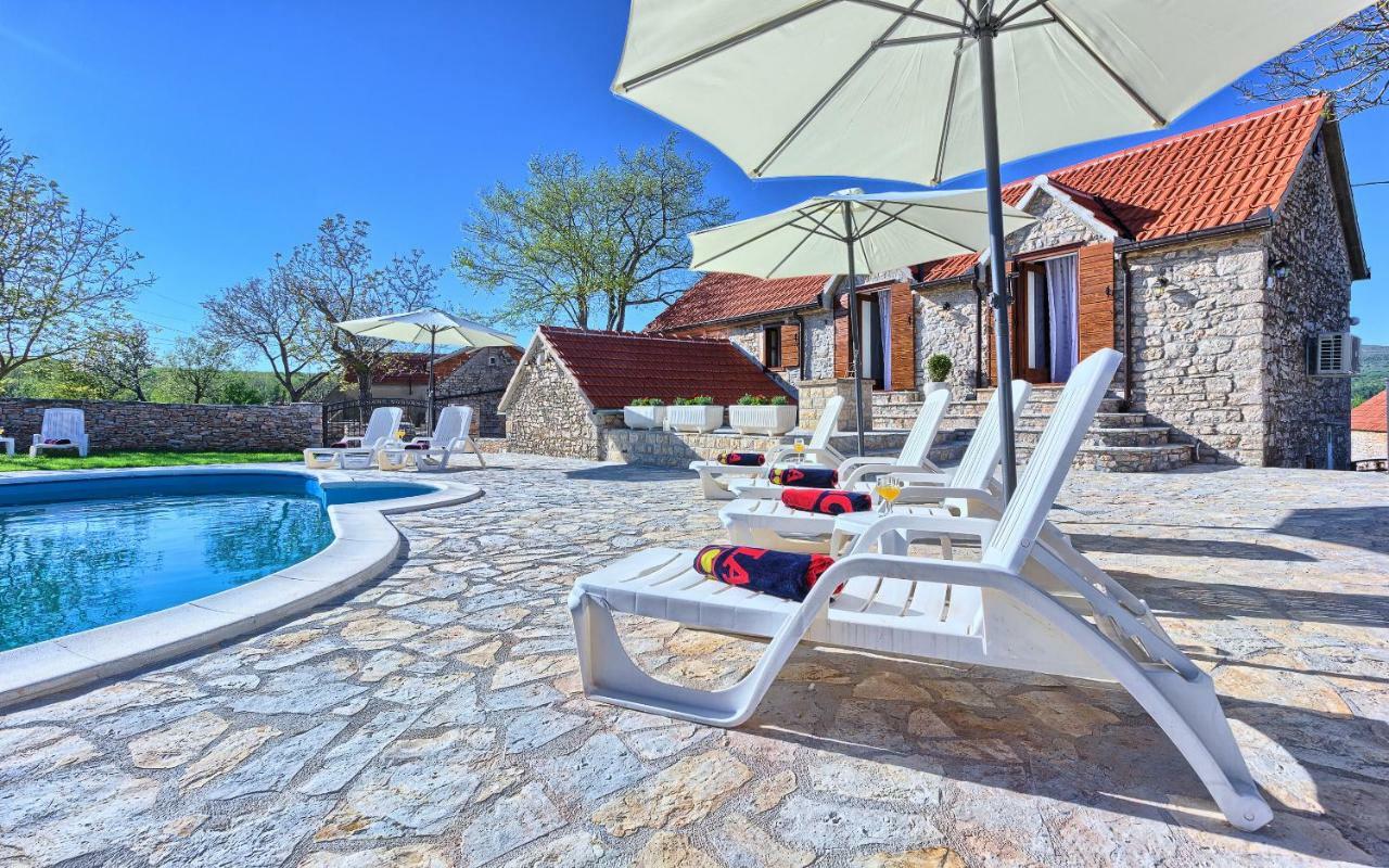 Dalmatia Stone House - Heated Pool Pensionat Biorine Exteriör bild