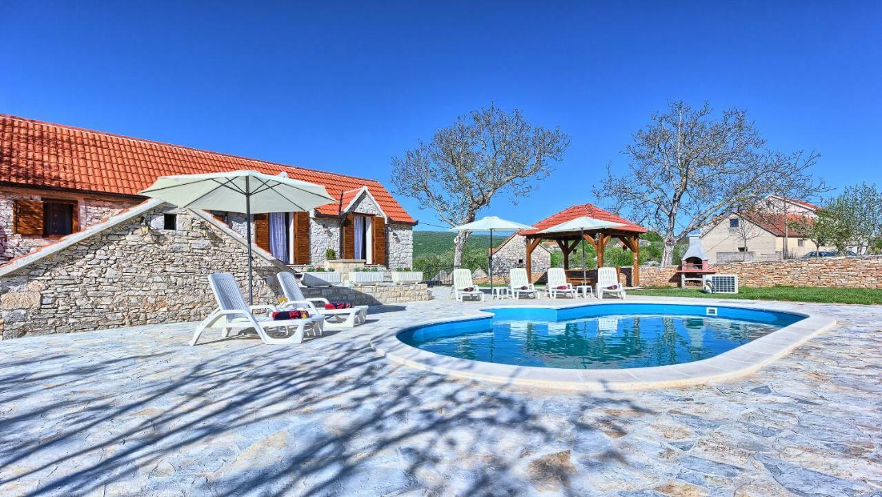 Dalmatia Stone House - Heated Pool Pensionat Biorine Exteriör bild